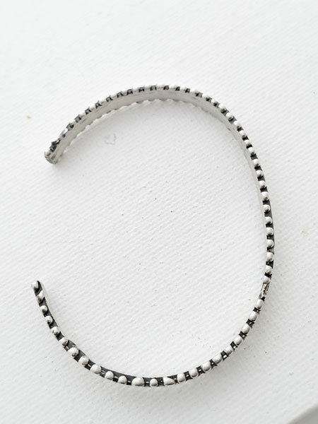 Silver Ribbon Bracelet