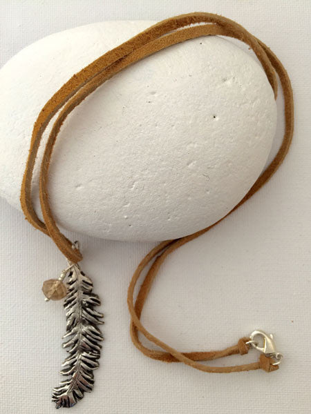 Dancing Feather Necklace